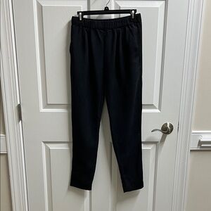 CAbi Women's dark dark grey Trousers pants size XS elastic waist inseam 28